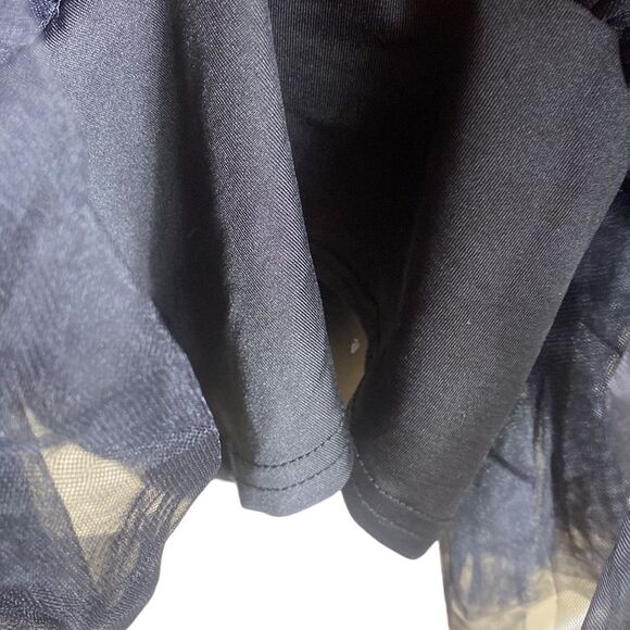 Buddylove powder puff strapless tulle mini dress black-xs - Picture 8 of 10